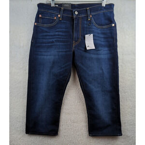 Levis Premium 511 New Capri Denim Pants Womens Size 32x32 Slim Fit Jeans